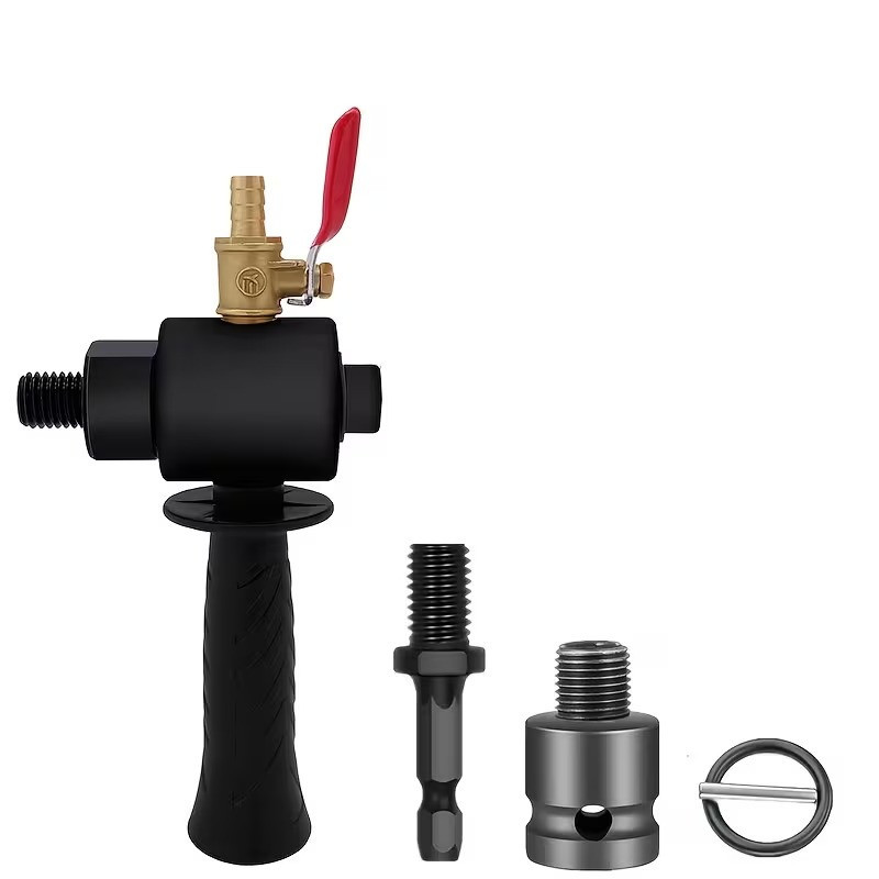 Адаптер для алмазных коронок с подачей воды и боковой ручкой для дрели и шуруповерта (290493018) Киев - изображение 1