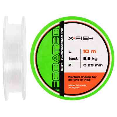 Флюорокарбон X-Fish FCoated 10m 0.23mm 3.9kg (1917.01.25) Вінниця