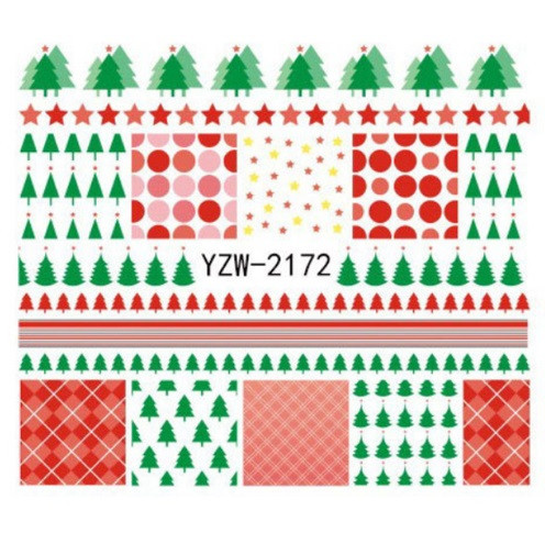 Новогодние наклейки на ногти Киев - изображение 2