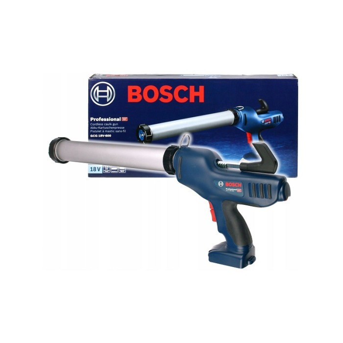 Акумуляторний пістолет для герметика Bosch GCG 18V-600 18 В, 3,5 кН, 600 мл, без АКБ та ЗП Київ - фото 1