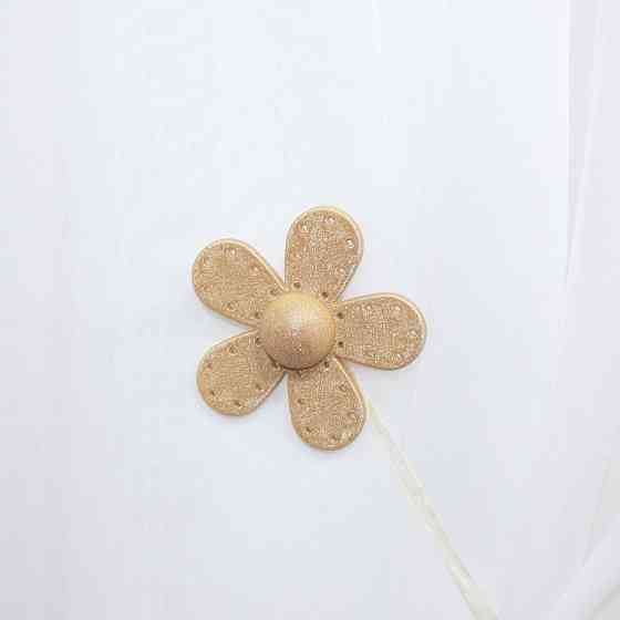 Магніти для штор і гардин (120м) Ханна набір 2 шт Злотистий (81-031) Київ