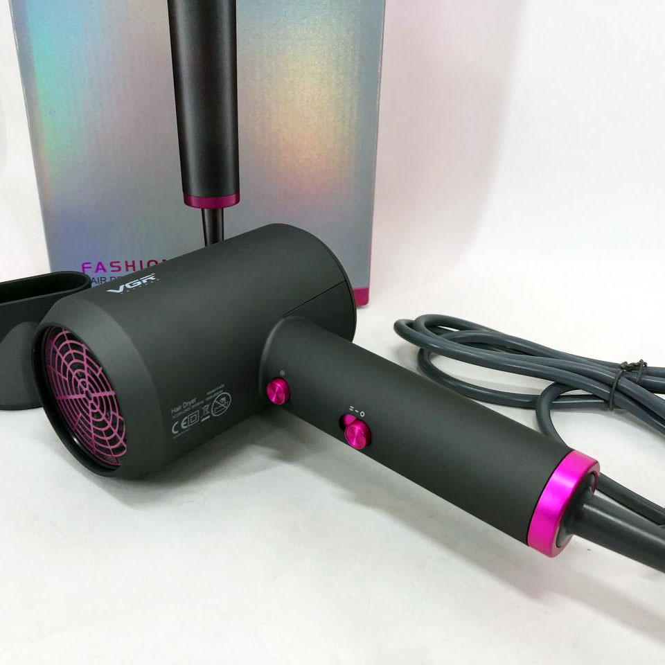 Фен для укладки с холодным обдувом VGR, Фен профессиональный домашний для волос Фены сушки волос ZK-57 Львов - изображение 2