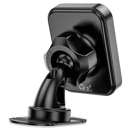 Автотримач для телефона HOCO H33 Cheetah magnetic car holder(center console) Black Одеса