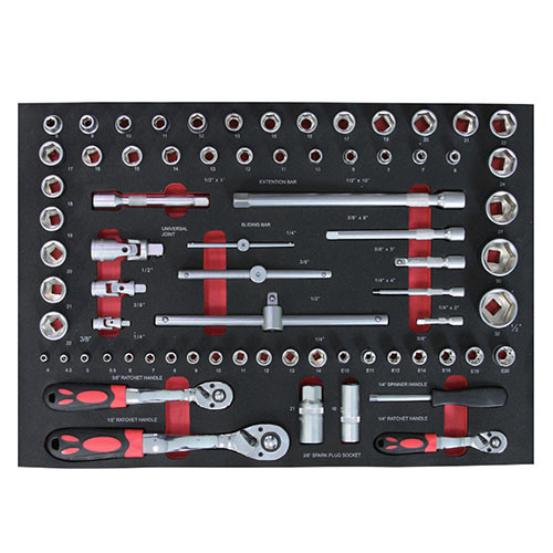 Візок з інструментом 7 секцій, 228 од. TORIN NTBR4007-X-2 Одеса - фото 5