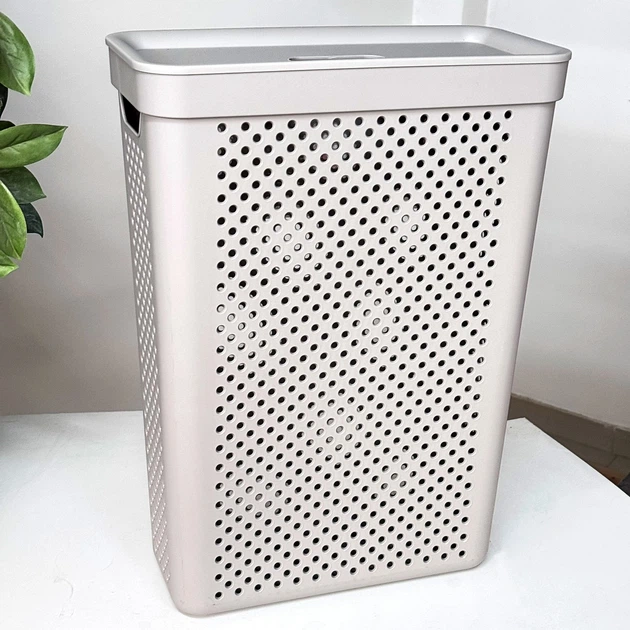 Кошик для білизни 45 л Simple какао Харків - фото 2