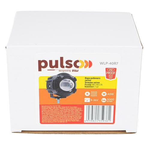 Фара рабочего света WLP-40R7 SPOT 40W 1 светодиод 9-36V 3000K-6000K Харьков - изображение 5