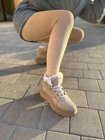 Черевики жіночі BR 07 бежеві (зима шкіра натуральна) 39 Коломия