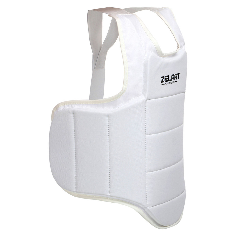 Защита корпуса (жилет) для карате Zelart BO-0399 размер S-XL белый Защита для боевых искусств Киев - изображение 5
