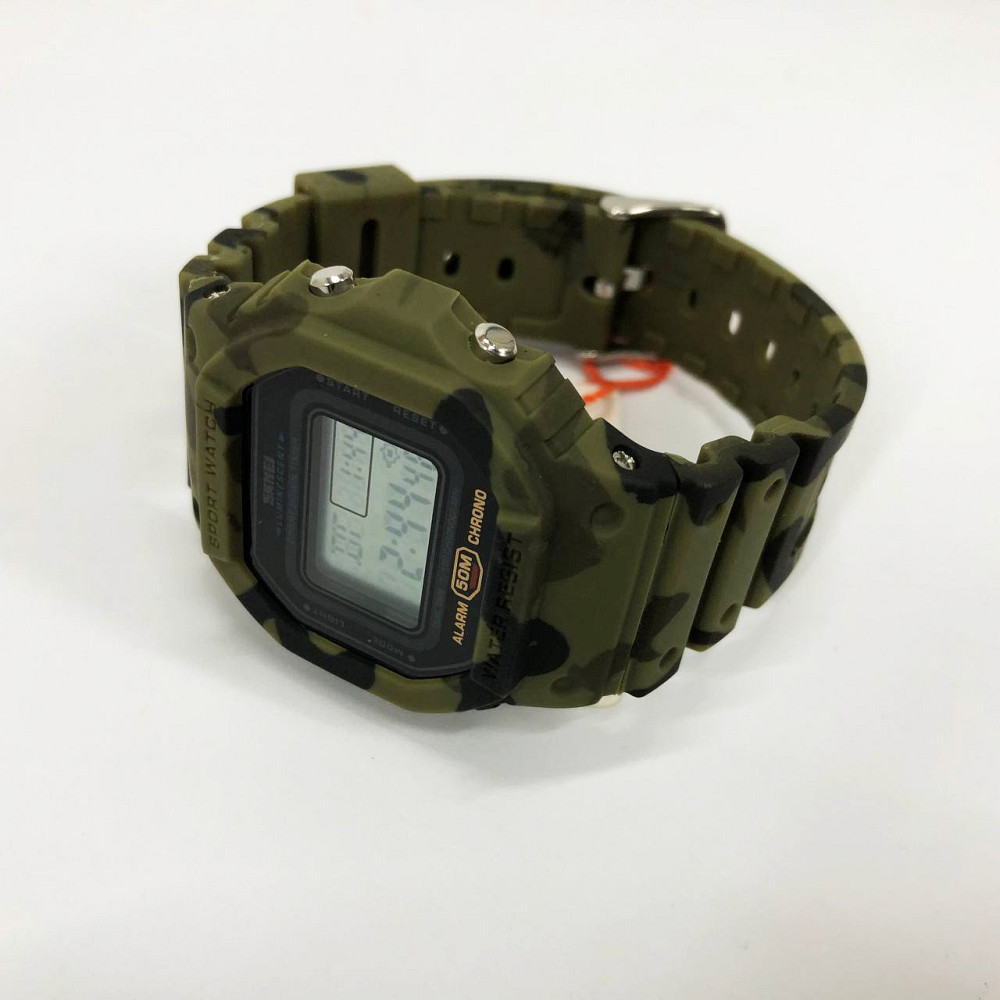 Спортивний міцний годинник SKMEI 1628CMGN, Годинники для чоловіка, Брендові AL-279 чоловічі годинники Київ - фото 8