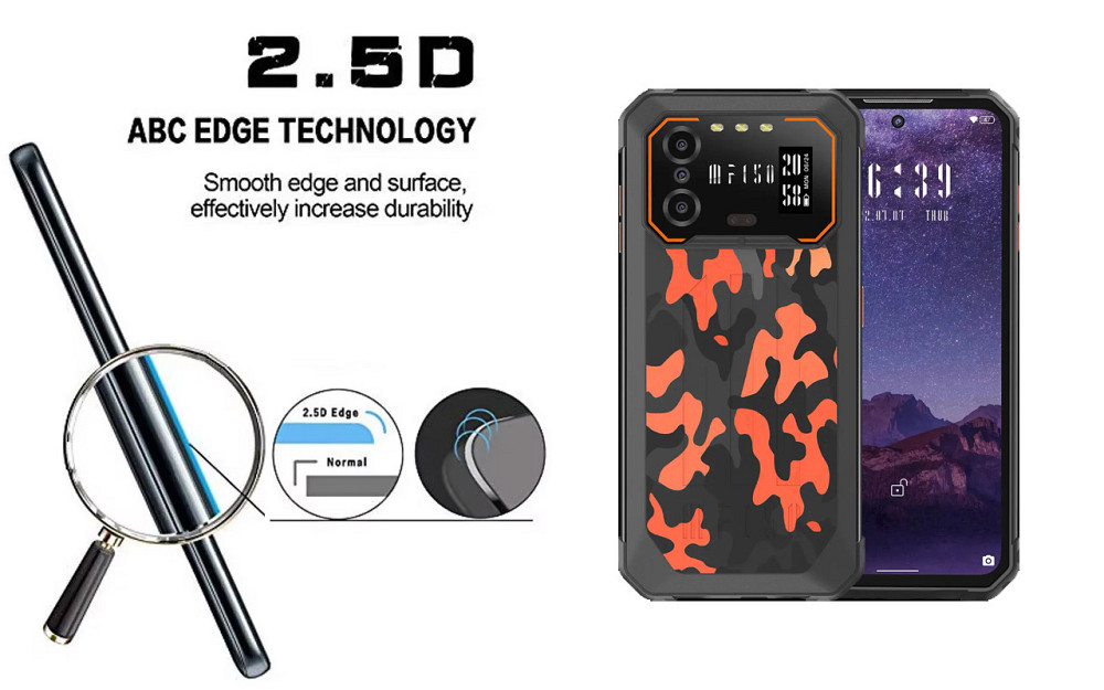 Захисне скло ArmorGlass для Oukitel IIIF150 B1, IIIF150 B1 Pro – стійке до подряпин та ударів Київ - фото 2
