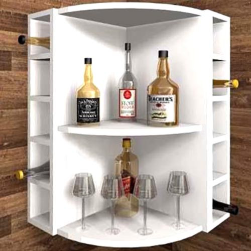 Настінна винна полиця "Футама" зефір Миколаїв - фото 1