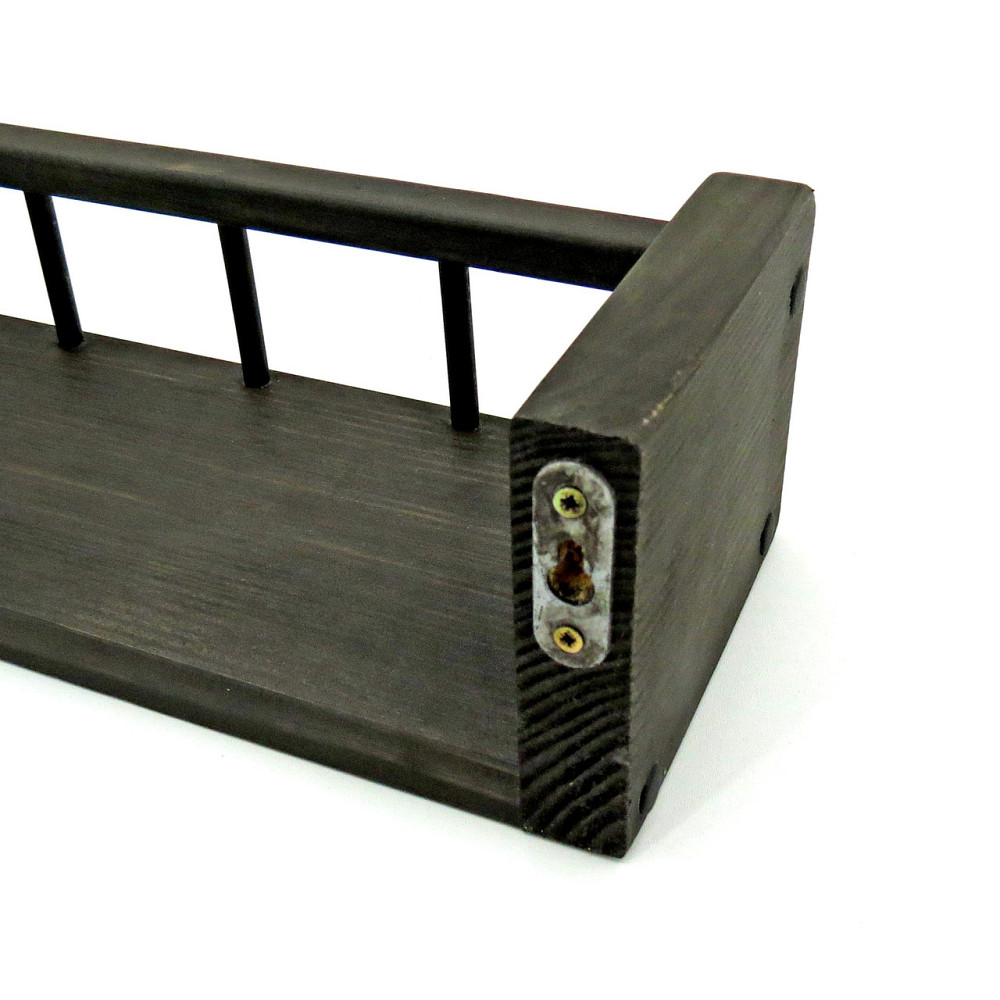 Настінна полиця "Еврика 40" венге Миколаїв - фото 8