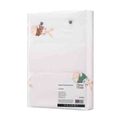 Постельное белье Ardesto Gloria сатин кролики, бежевый евро 200х220 (ART2022BR) Винница