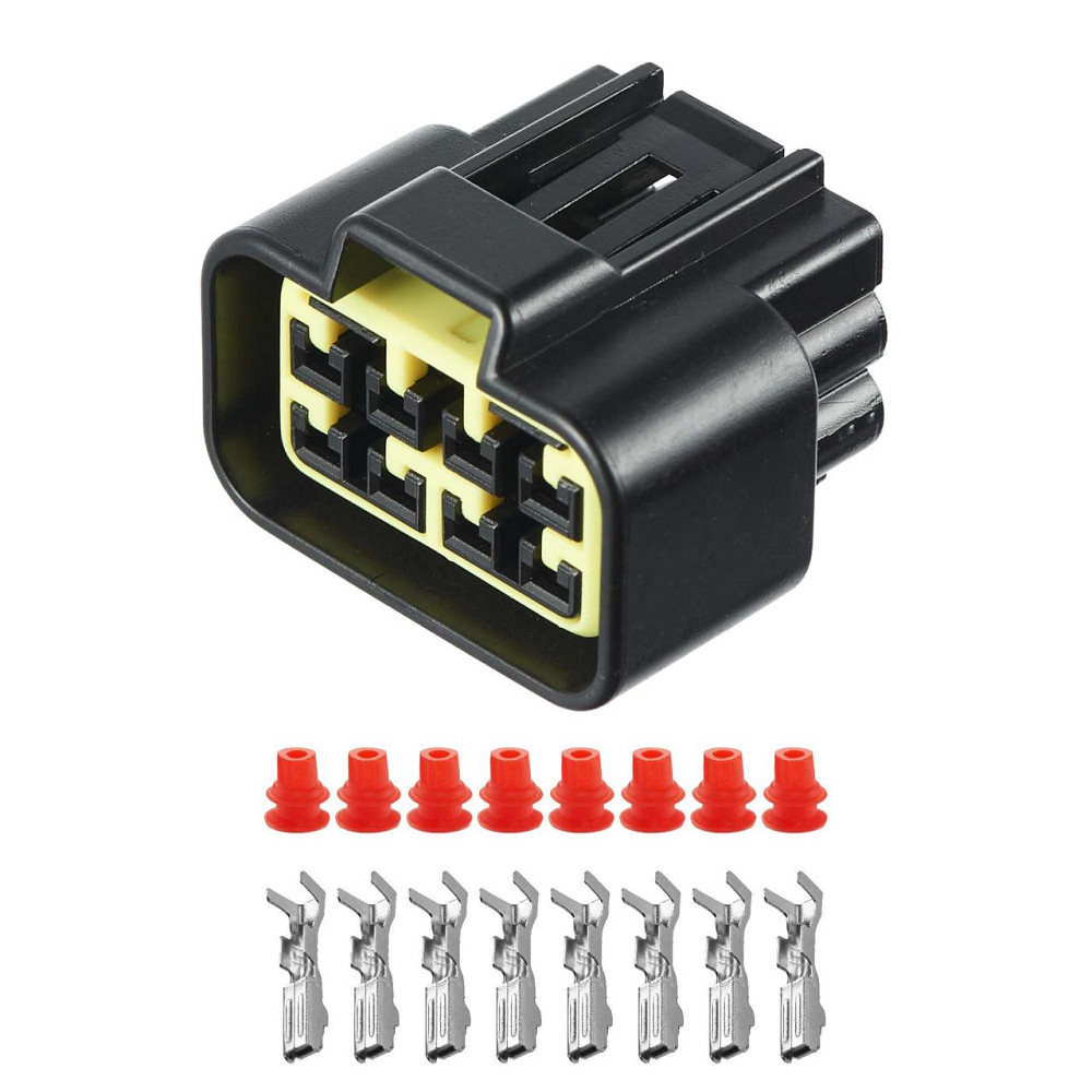 Роз'єм конектор 8-кон., Мото, FW-C-8F-B, PA045-08027, 09900-28710-018, 000700000CF, Багато марок 41141 Київ - фото 1