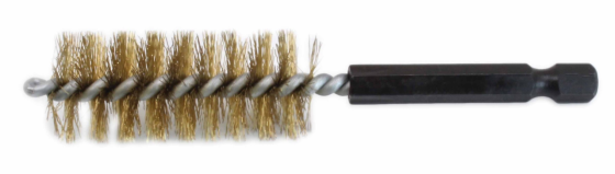 Щітка-ершик (під дель) 18 мм, сталевий і латунний покриття SATRA S-SWB18 Чернігів