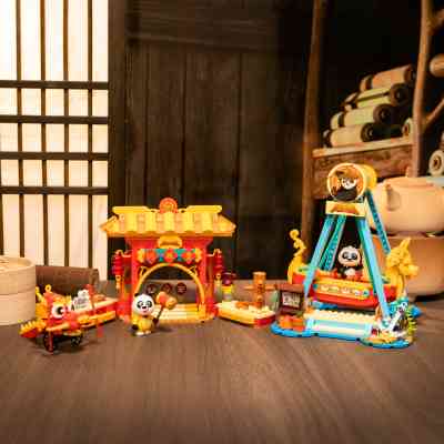 Конструктор Pantasy Kungfu Panda - Катание на пиратском корабле (86516) Винница