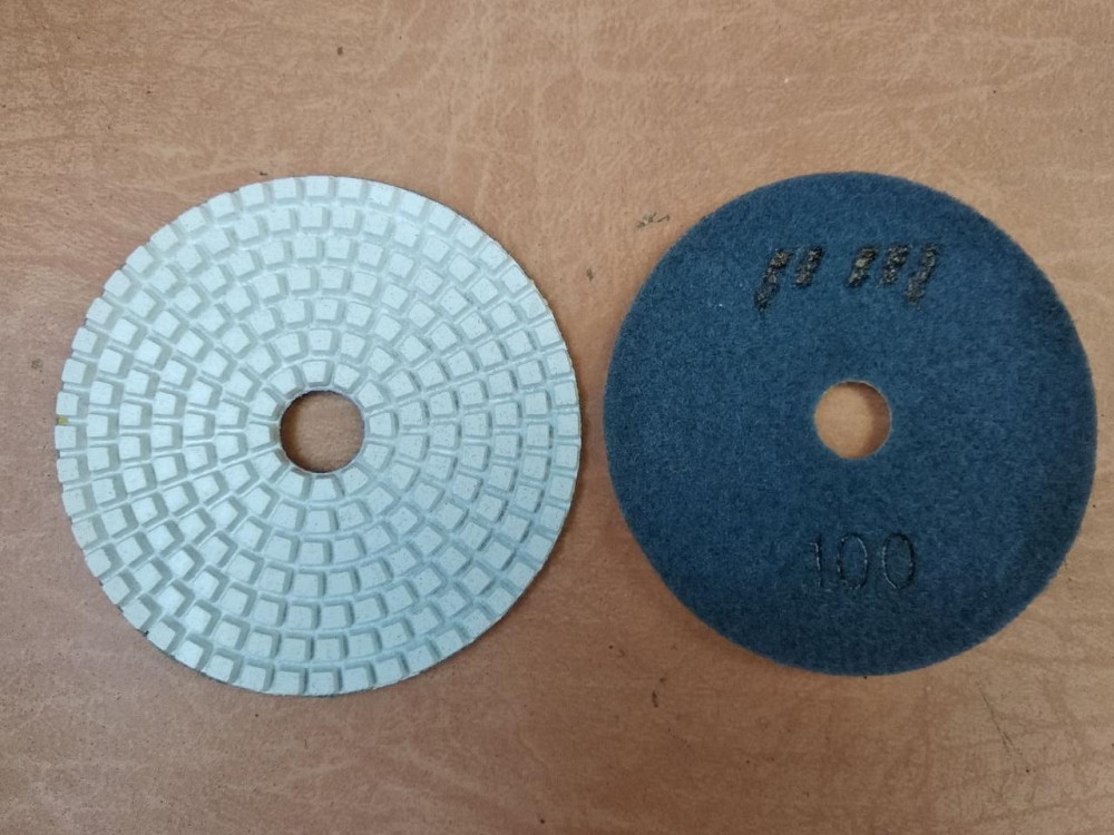 Гнучкий полірувальний круг (черепашка) Ø100 Р100 Полтава - фото 1