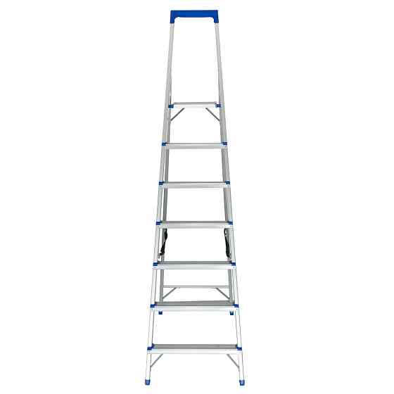 Sigma Стремянка алюминиевая 7 ступеней 2.01м SIGMA (5036654) Коломия