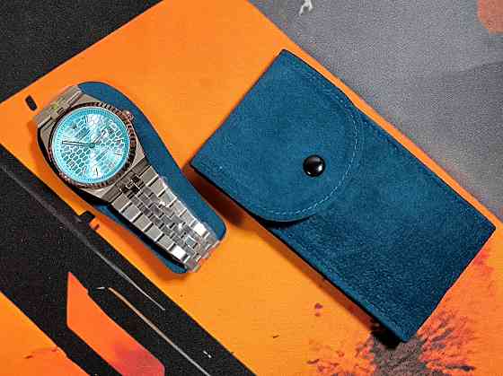 Чоловічий годинник Rolex Oyster Perpetual Land-Dweller Tiffany Blue Automatic Нові Харьков