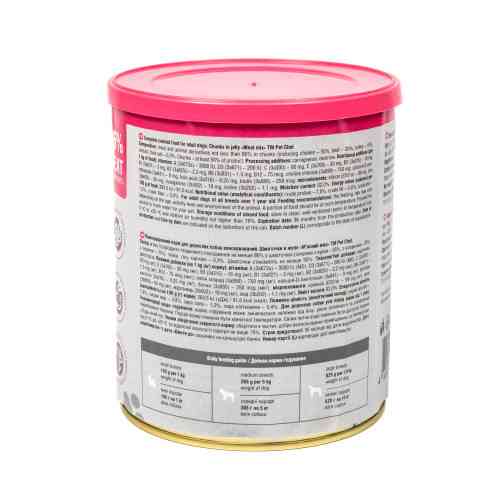 Влажный корм для собак Pet Chef кусочки в желе Мясной микс 800 г Киев