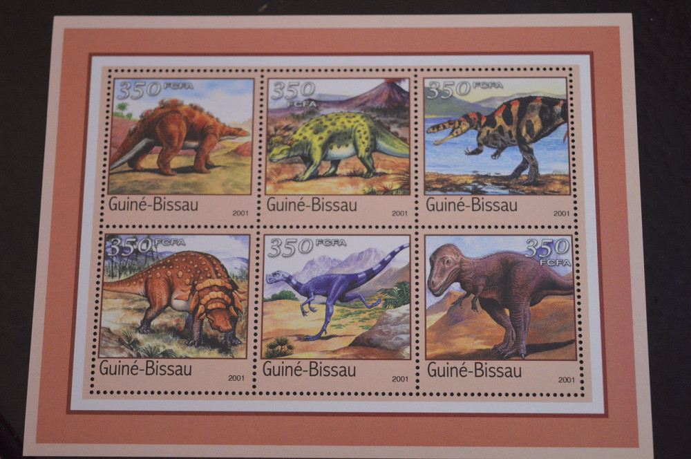 Гвинея. Фауна. Блок. 2015 год (В-7) Полтава - изображение 1