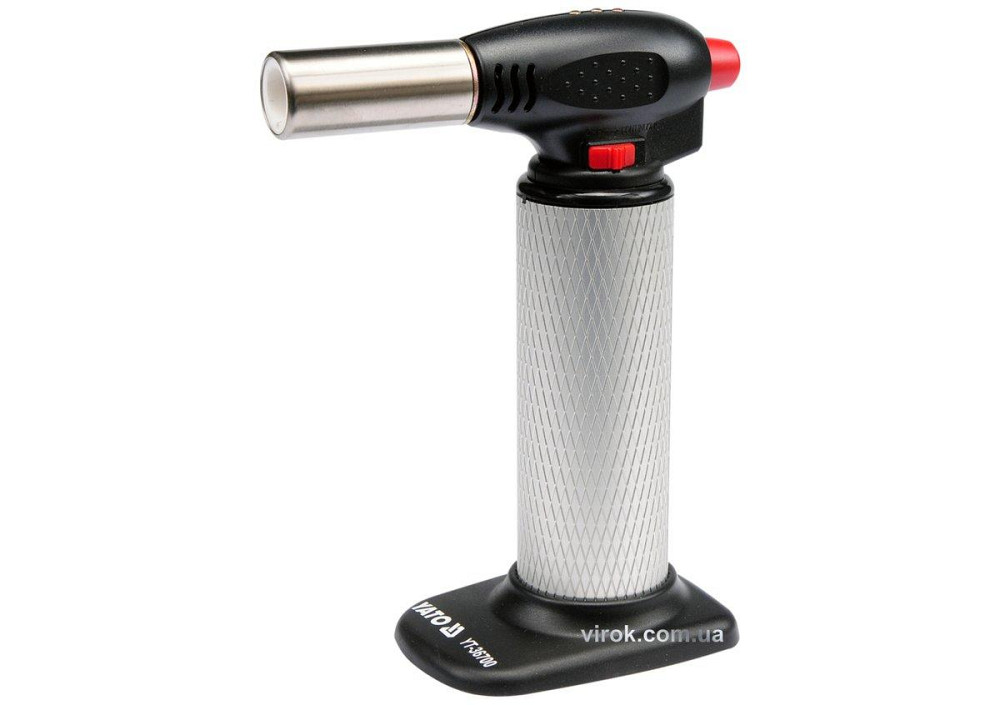 Пальник газовий (бутан) YATO для нагріву і паяння; t= 1300 °С [10/20] Одеса - фото 1