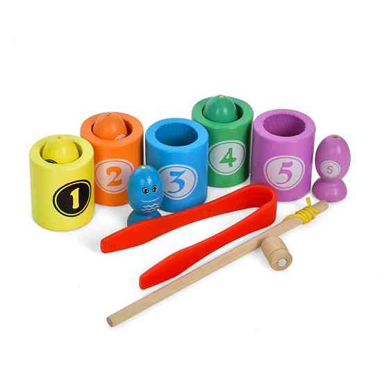 Деревянная магнитная игрушка 