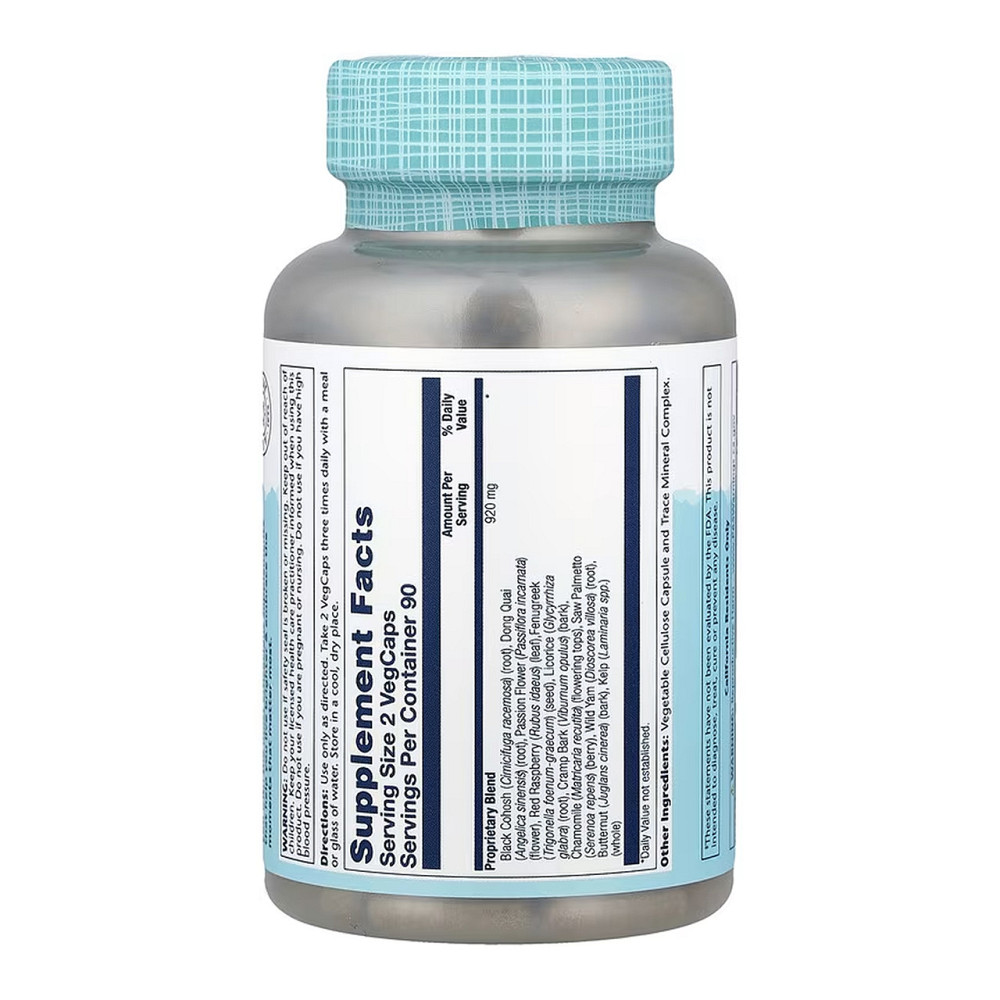 Жіночий гормон Solaray Female Hormone Blend 180 розтік Київ - фото 4