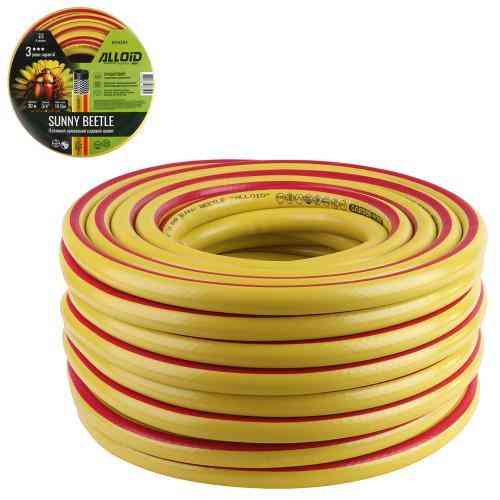 Шланг армований 3-х шаровий, "Sunny Beetle" 3/4" 30м. Alloid Одеса