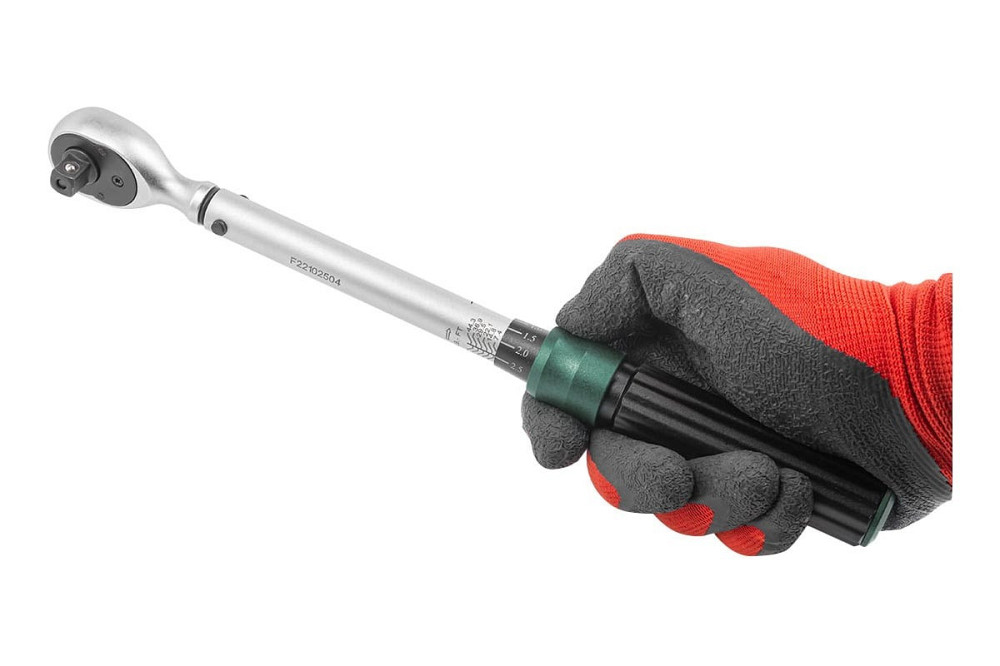 Ключ динамометрический щелчкового типа с быстрой фиксацией ''Premium'' 10-60Нм, 3/8'' ROCKFORCE RF-6473380 Одесса - изображение 4