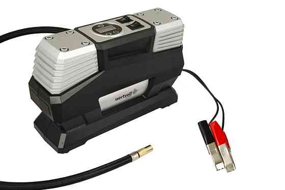 Компресор автомобільний двопоршневий WERTVOLL 12 V 150 PSI 15 A 180 Вт 60 л/хв сумка AC-2160 Коломыя