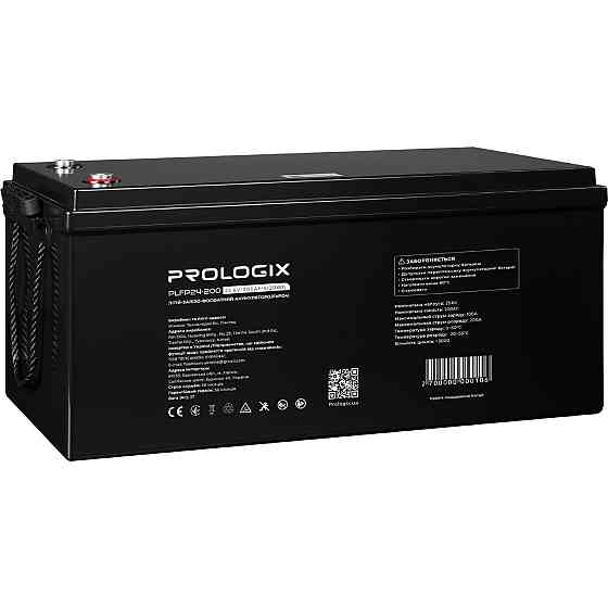Акумуляторна батарея Prologix 25.6 V 200 AH 5120 Wh (PLFP24-200) LiFePO4 ( 10548 ) Харків
