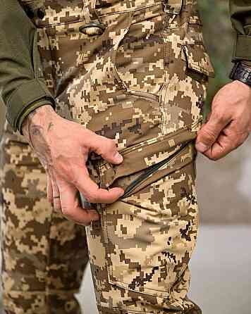 Еластичні тактичні штани Patriot піксель ПП7800 Одесса