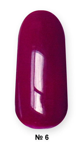 Гель -лак №6 UV Gel-Lacguer SOFIA 8.6 мл США (глибокий вишнево червоний) Київ - фото 1