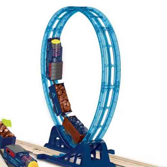 Железная дорога с ретро поездом на батарейках для мальчиков CJ-4000547 Каменец-Подольский