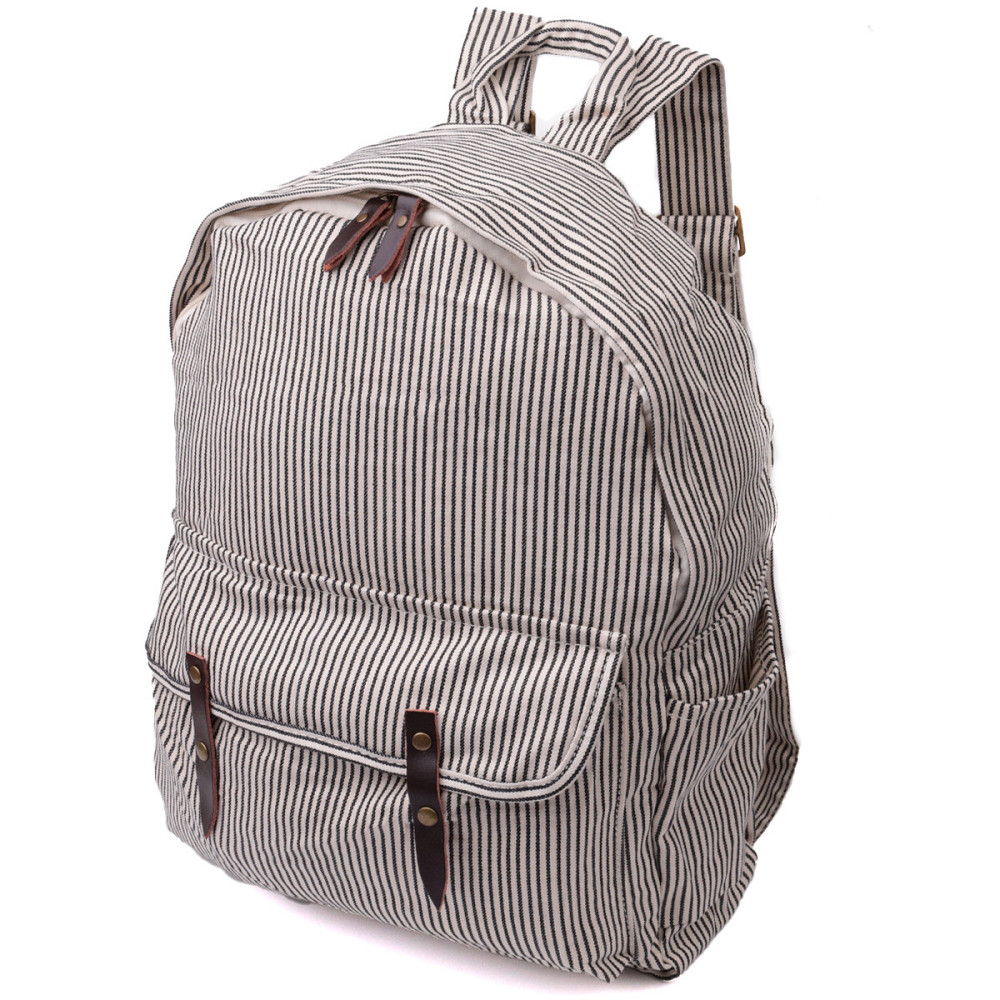 Літній жіночий рюкзак з якісного текстилю Vintage sale_15077 Молочний Київ - фото 1