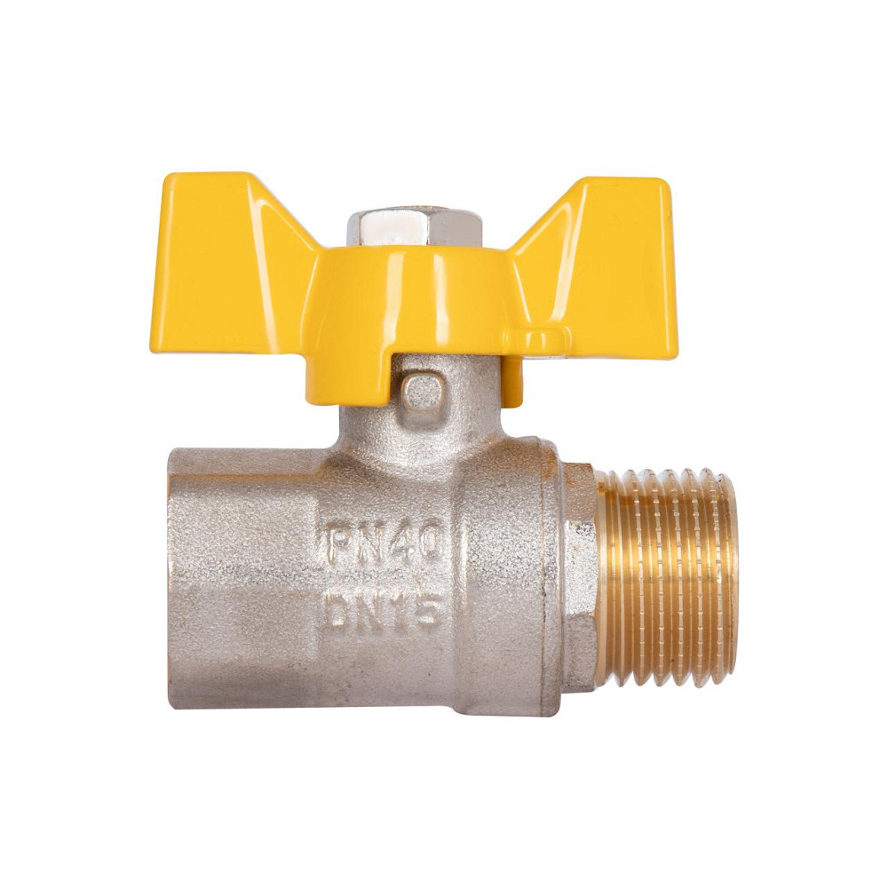 Кран кульовий Thermo Alliance Base 1/2" ВН для газу (метелик) SD607G15 Київ - фото 5