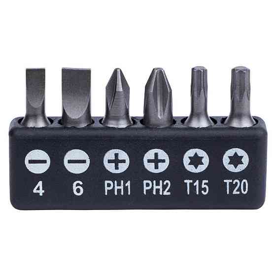 Отвертка с гибким валом + биты 6шт S2 Profi ULTRA (4000702) Ровно