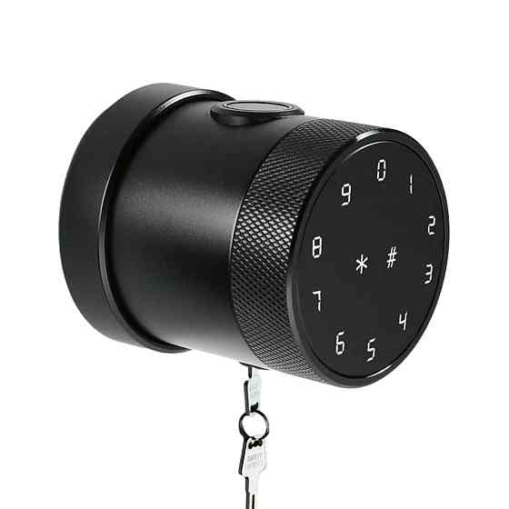 Розумний біометричний замок зі сканером відбитка пальця Livolo чорний (VL-SHL002-B) Коломия
