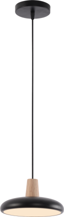 VALESO Підвісна люстра -1 чорний + дерево Київ