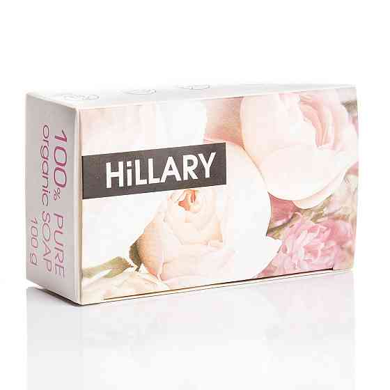 Парфумированное натуральне миле мило з парфумованим маслом HILLARY Flowers 130 гр 2314800000015 Вінниця