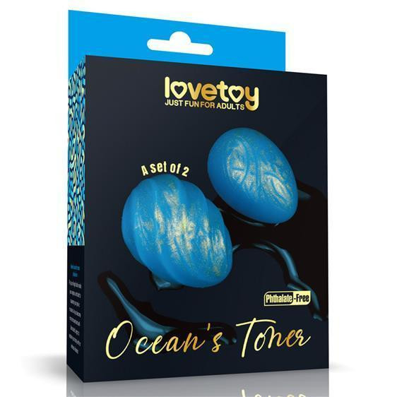 Вагінальні кульки - Ocean's Toner Egg Set II Sex Aura Київ - фото 1