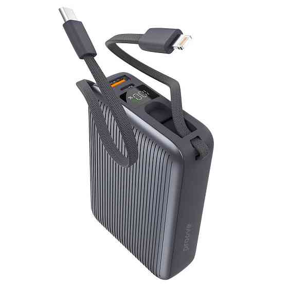 Універсальна мобільна батарея Proove Moon Rock 22.5 W 20000 mAh Gray (PBM222012105) ( Сірий ) Харьков