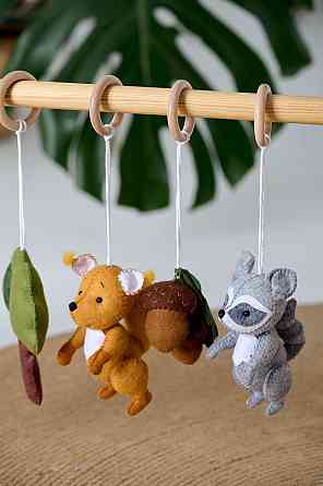 Набор игрушек подвесок WooolyWool 