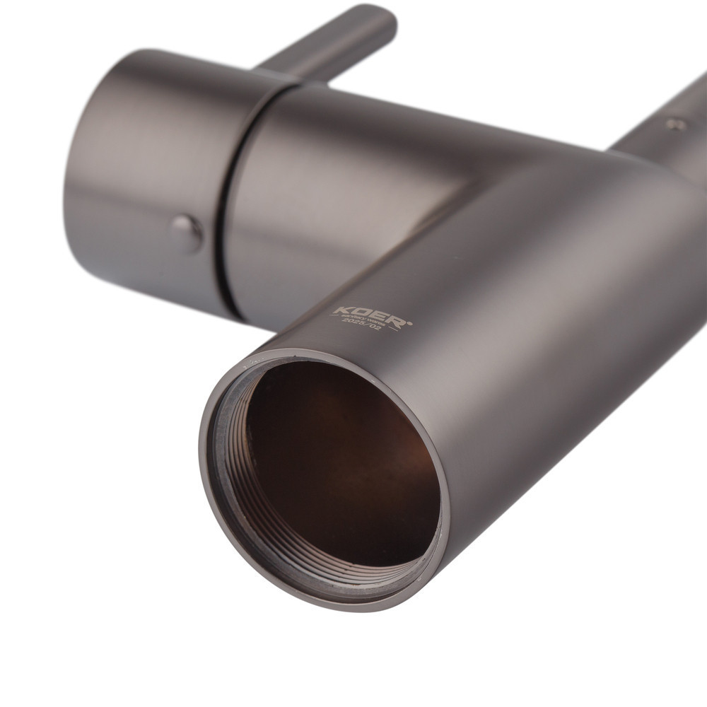 Змішувач для кухні Koer KB-70029-07 Колір графіт (KR5500) ( 33681 ) Харьков - изображение 2
