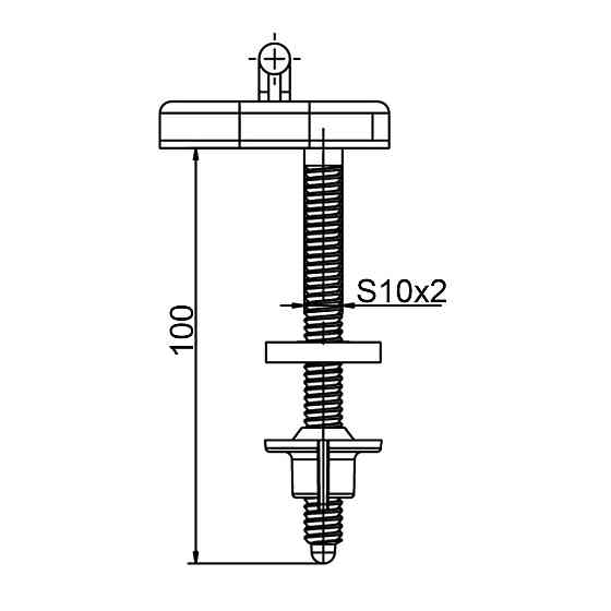 Кріплення OPTIMUM до кришки унітаза PURE OPTI 0307 Київ