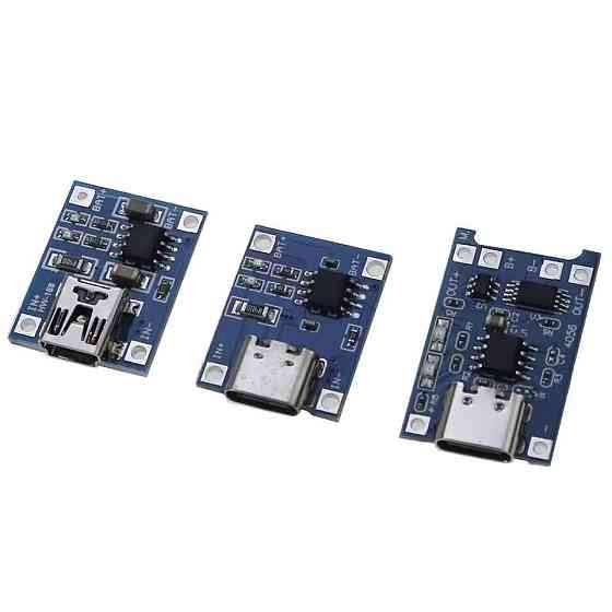 Зарядний модуль для Li-ion батарей USB Type-C з захистом Київ