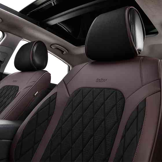 Комплект, 3D чохли для сидінь Beltex Malibu, black-brown Львів