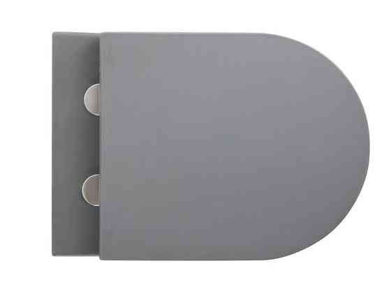 Унитаз подвесной Mixxus Premium TOPPER-0303-R GRAY 495x370x350mm система смыва RIMLESS (MP6657) Киев