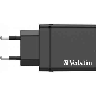 Зарядное устройство Verbatim USB 30W PD3.0 4-ports black (49700) Винница